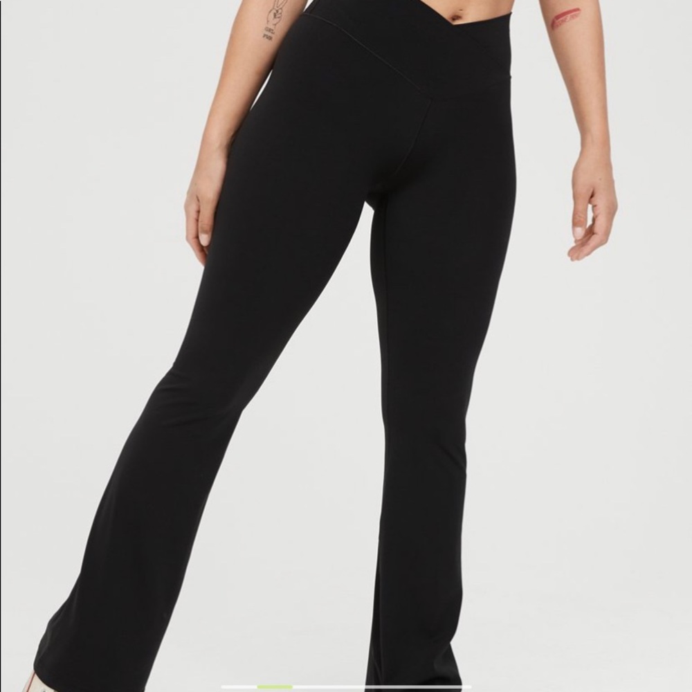 Womens Aerie flare leggings